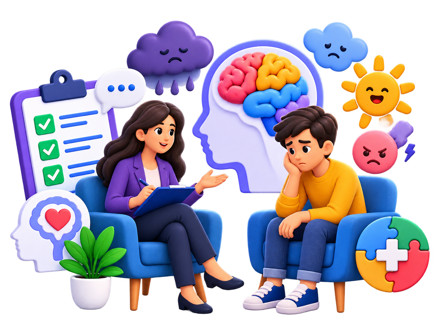 Psychosomatic Disorders and Mood Disorders unit icon