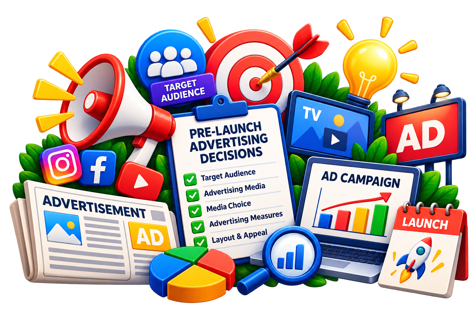 Pre-launch Advertising Decisions unit icon