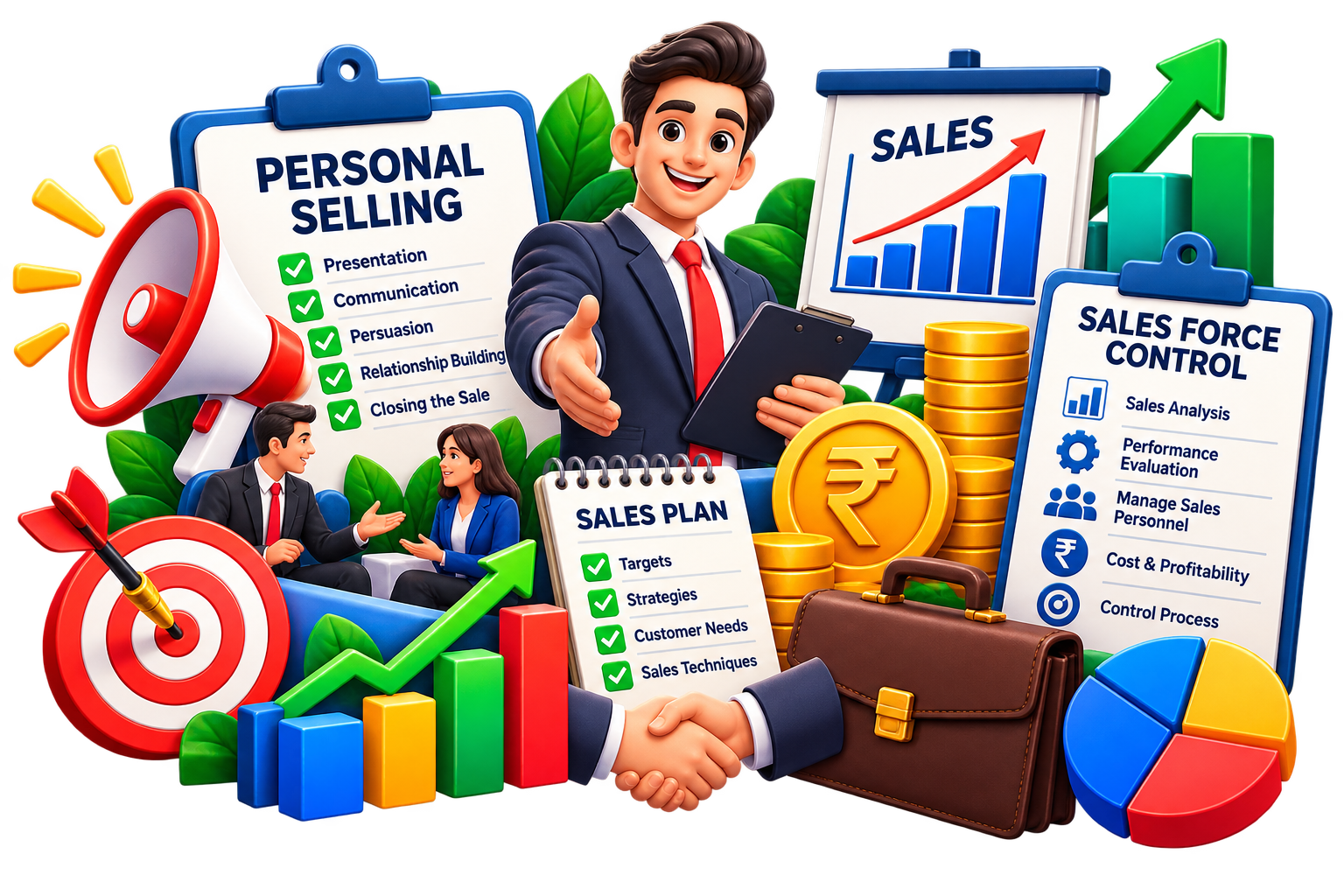 Personal Selling and Sales Force Control unit icon
