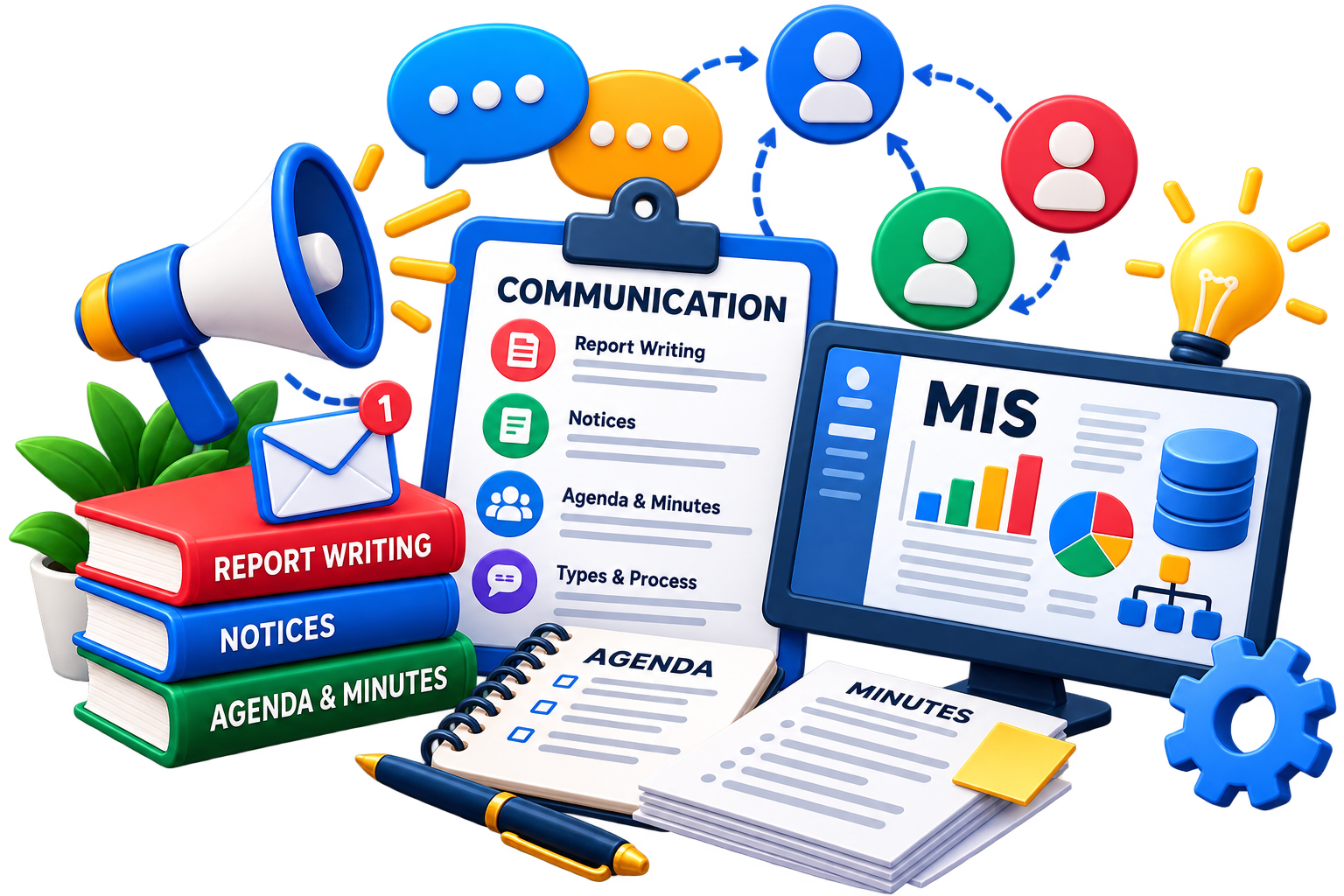 Various Concepts of Communication and MIS unit icon