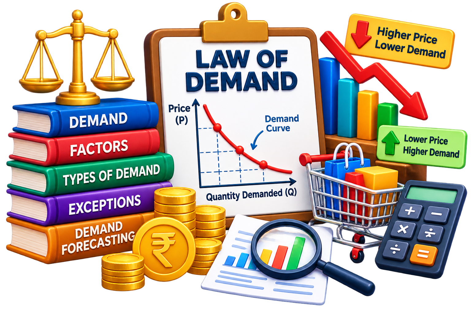 Law of Demand unit icon