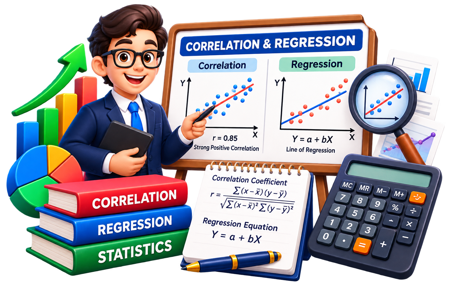 Correlation and Regression Analysis unit icon