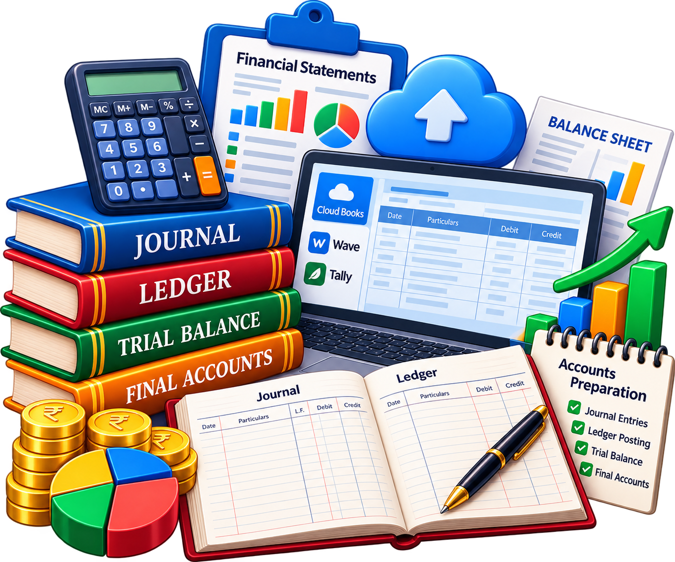 Books of Accounts and their Preparation unit icon