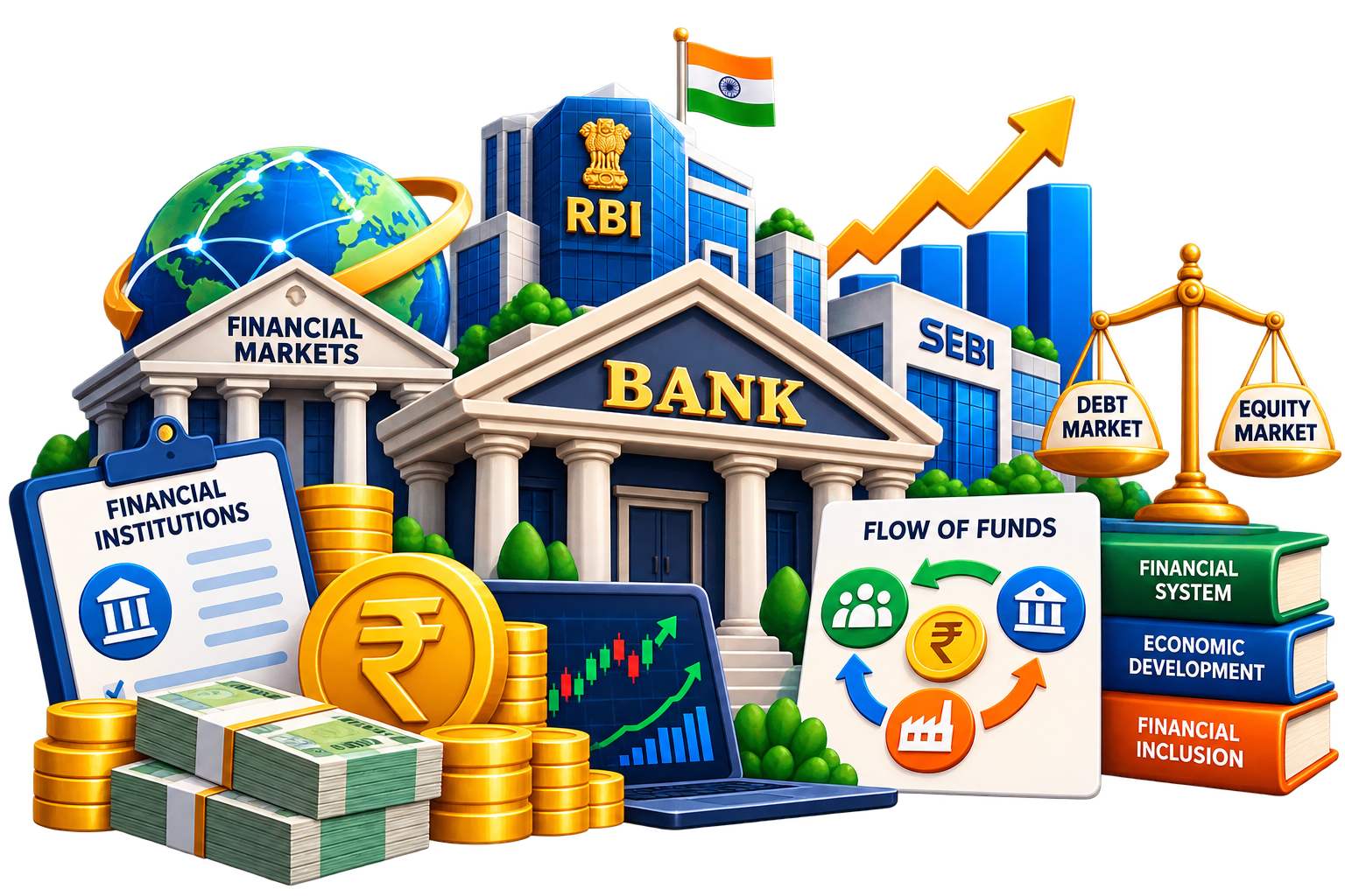 Financial System and Its Components unit icon