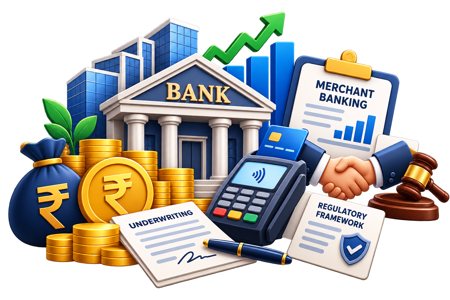 Financial Services and Merchant Banking unit icon