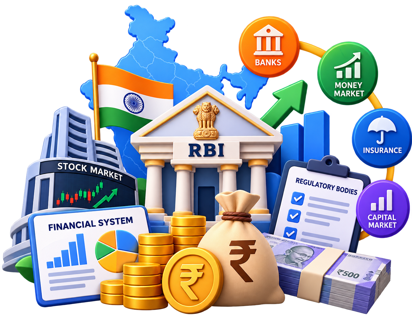 Structure of Indian Financial System unit icon