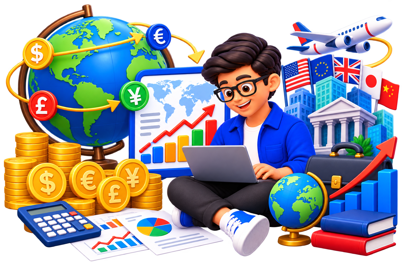 International Finance illustration for BBA DAVV notes