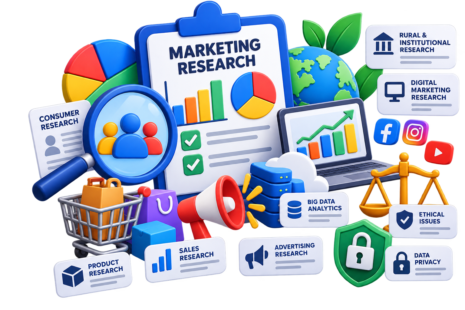 Types and Issues in Marketing Research unit icon