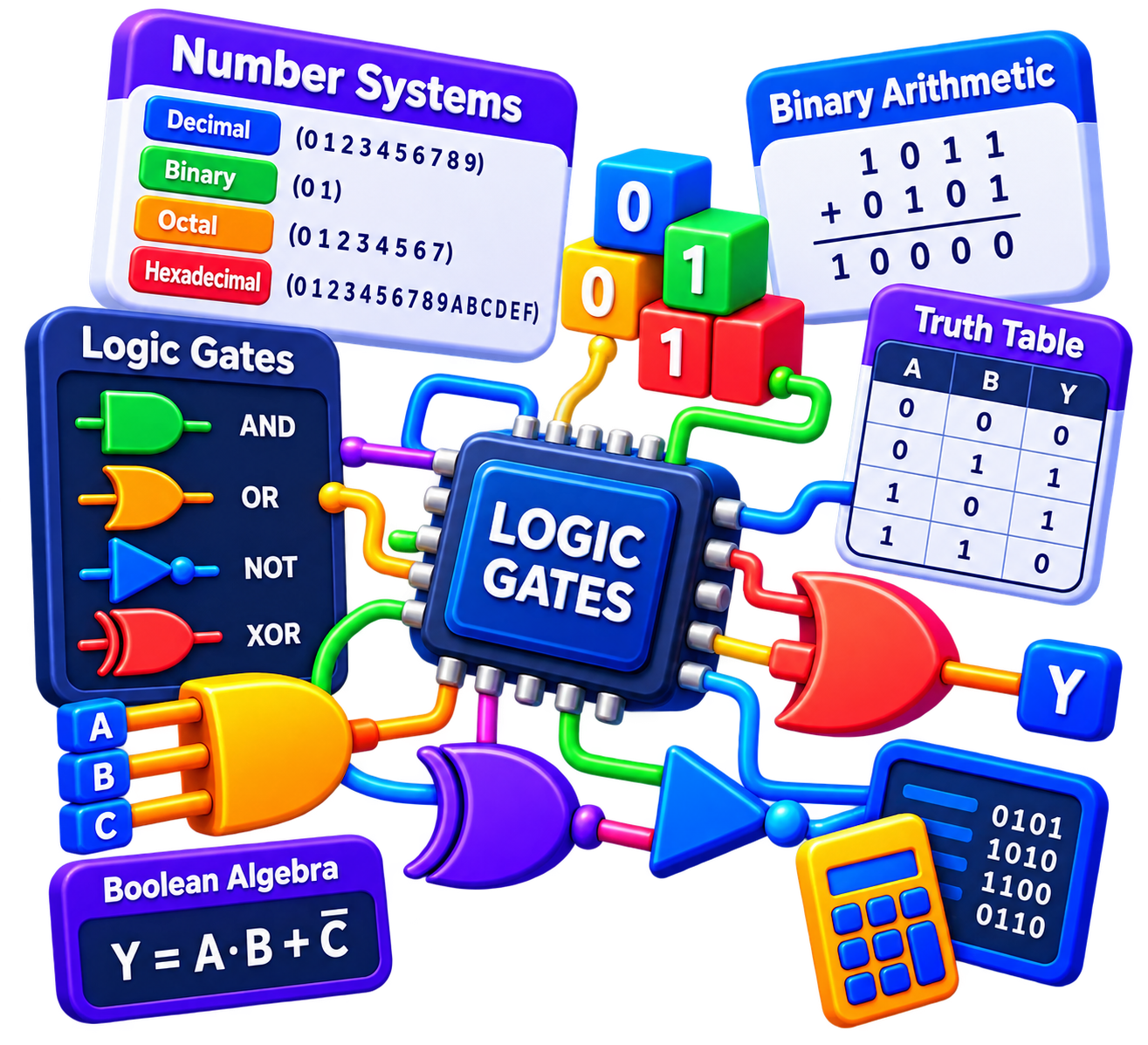 Number Systems and Logic Gates unit icon