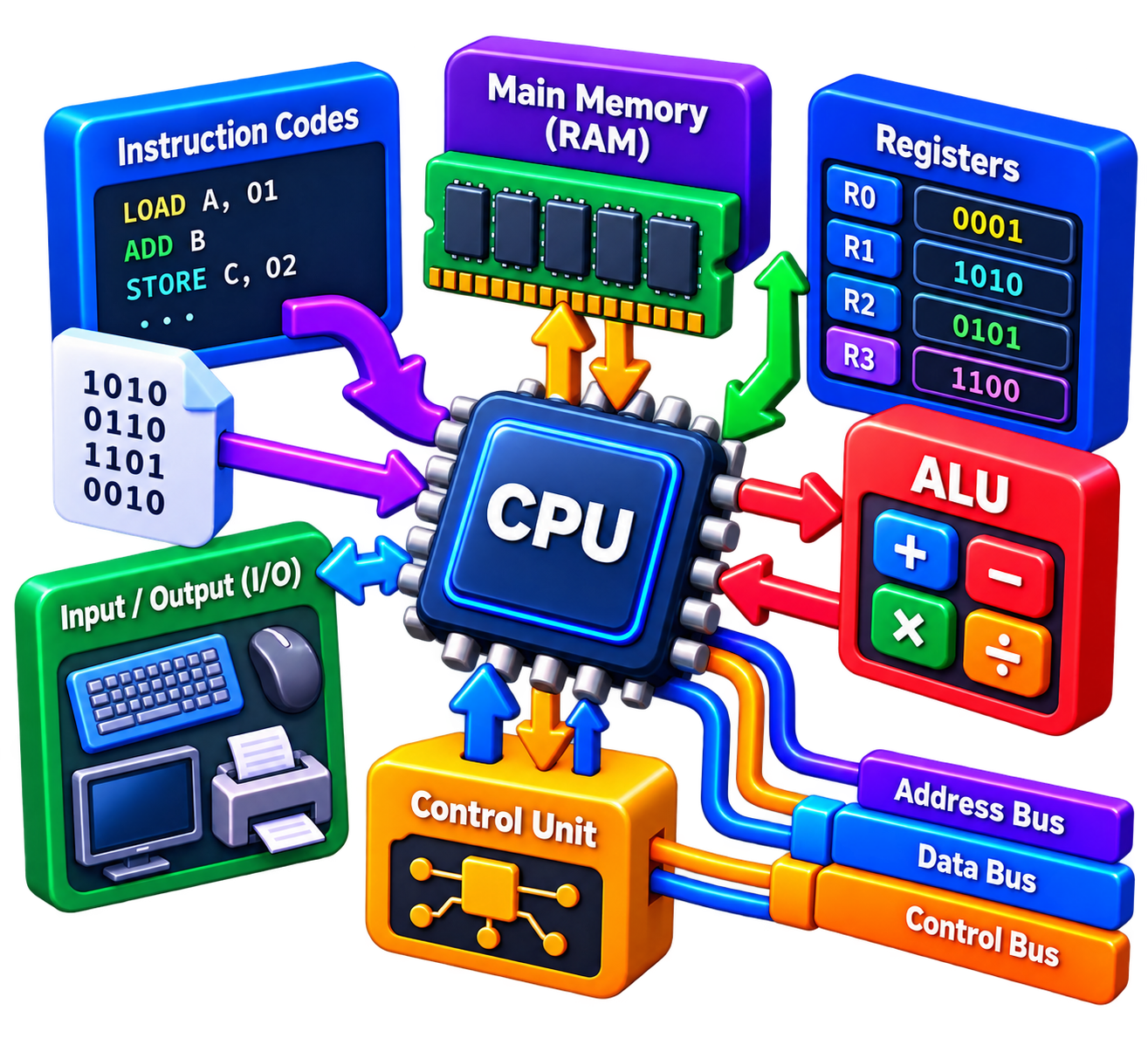 Basic Computer Organization unit icon