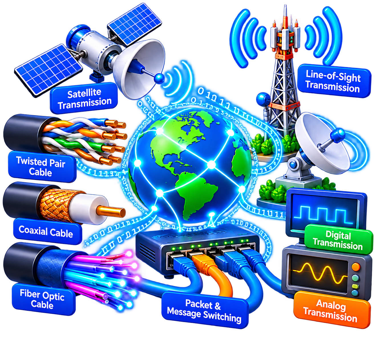 Data Communication and Transmission Media unit icon