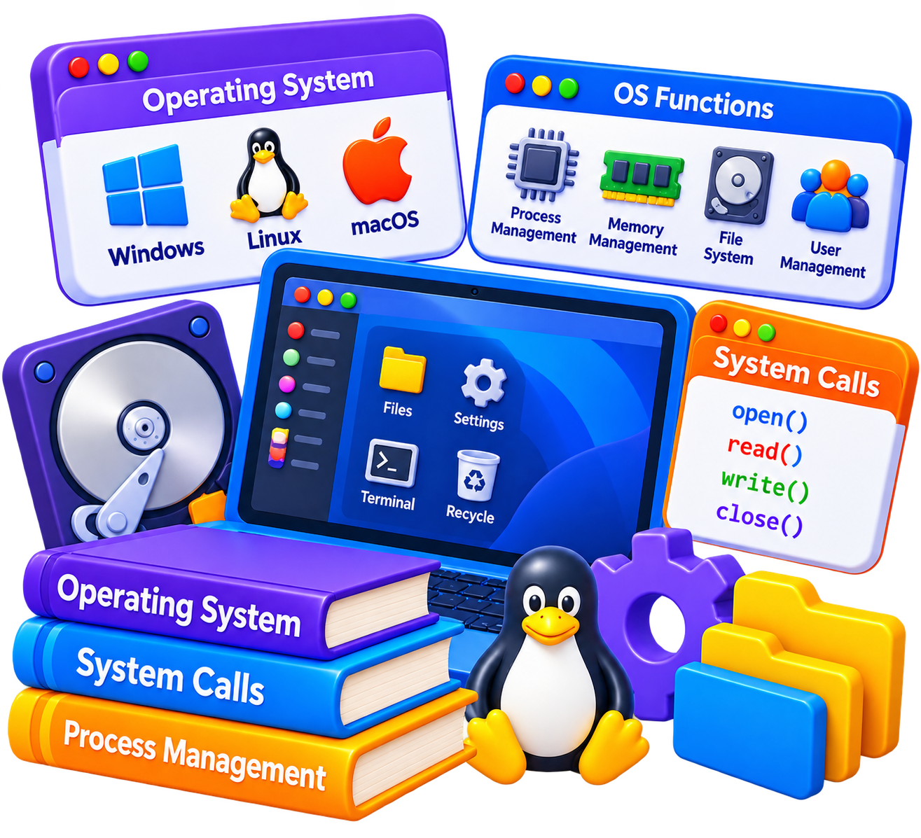 Introduction to OS unit icon