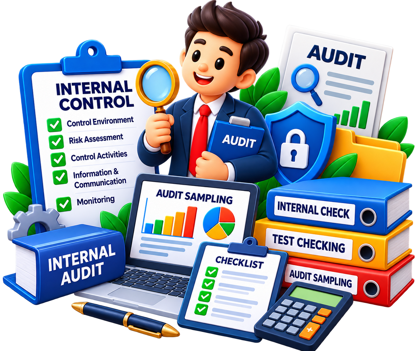 Internal Control, Internal Check and Audit Sampling unit icon