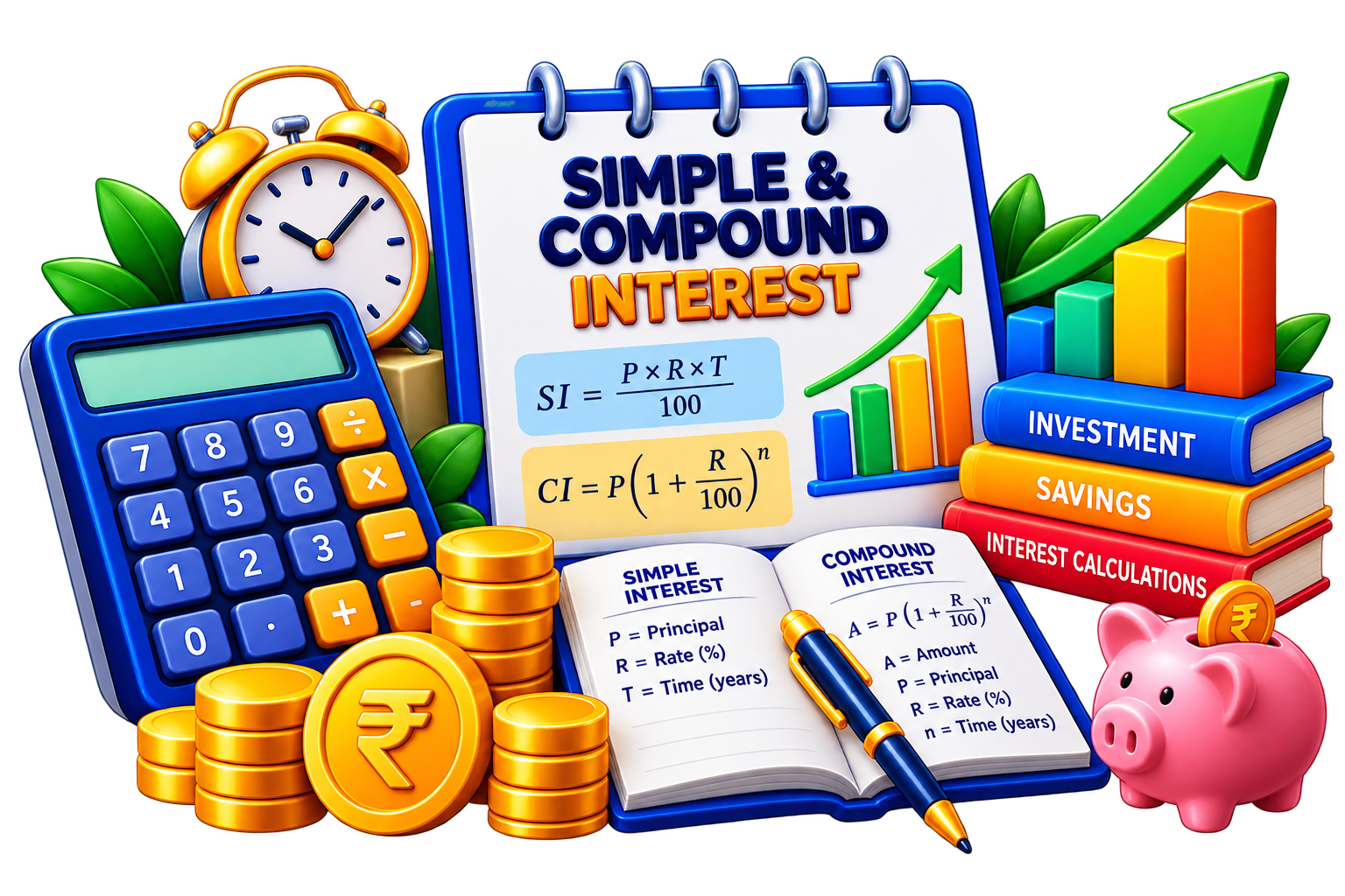 Simple and Compound Interest unit icon