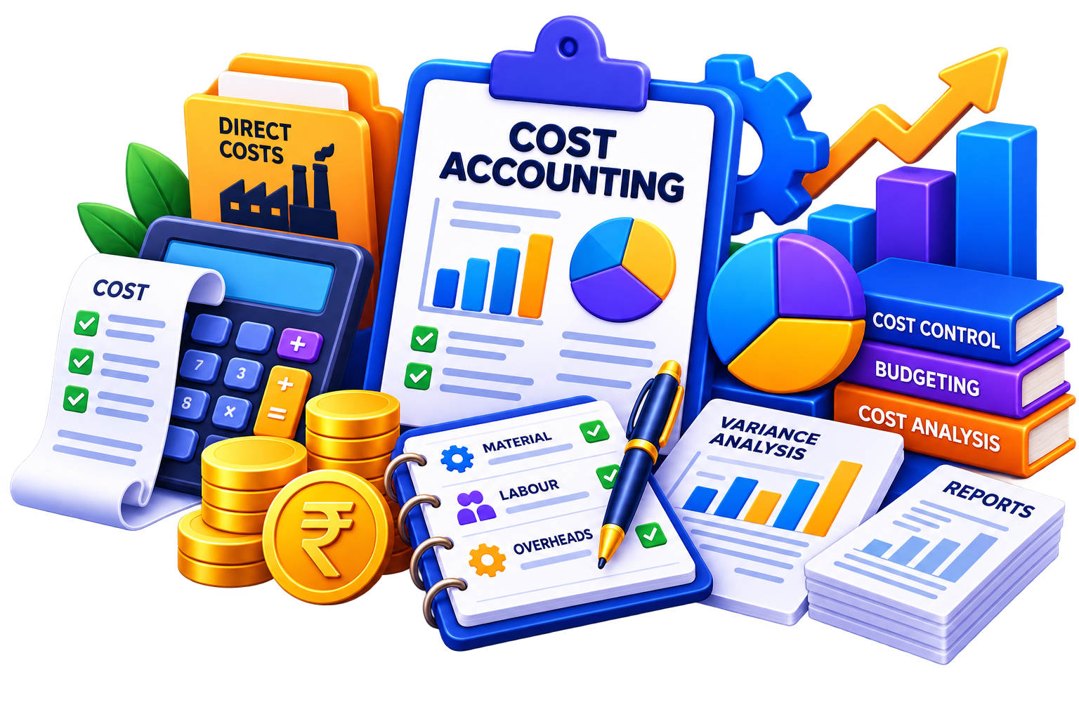 Cost Accounting illustration for B.Com DAVV notes