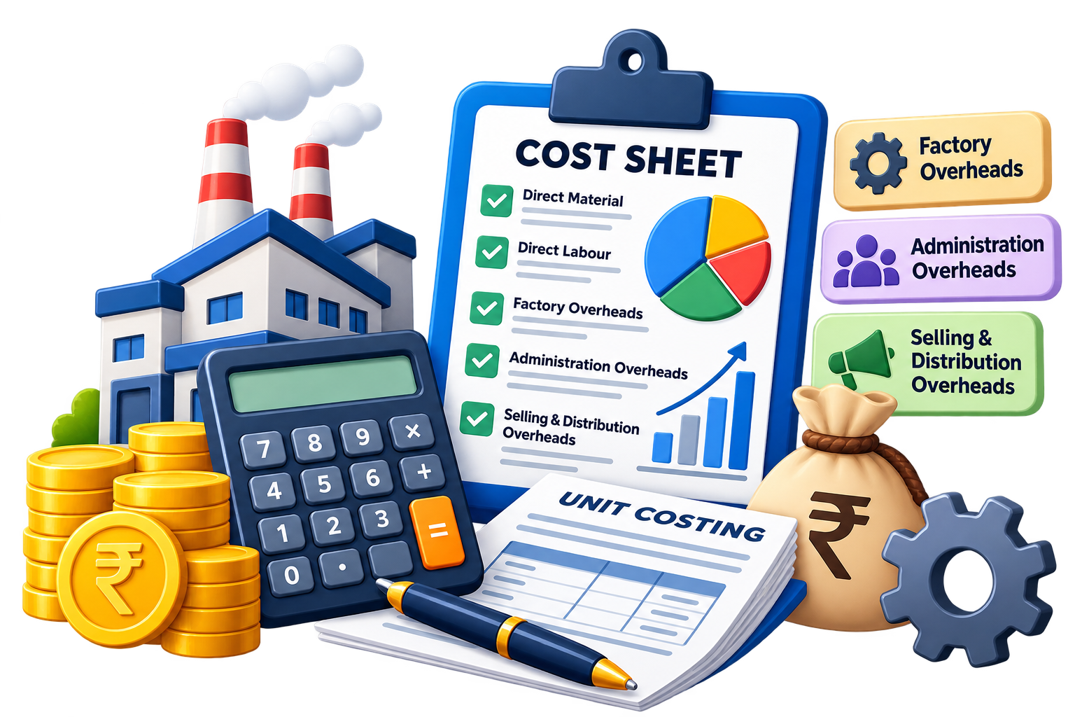 Overheads and Unit Costing unit icon
