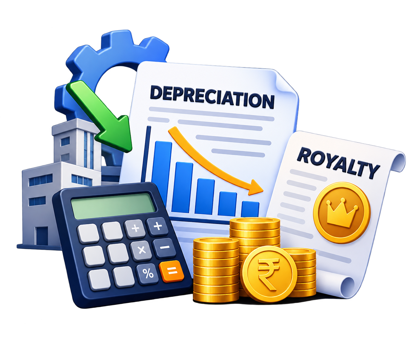 Depreciation and Royalty Accounts unit icon
