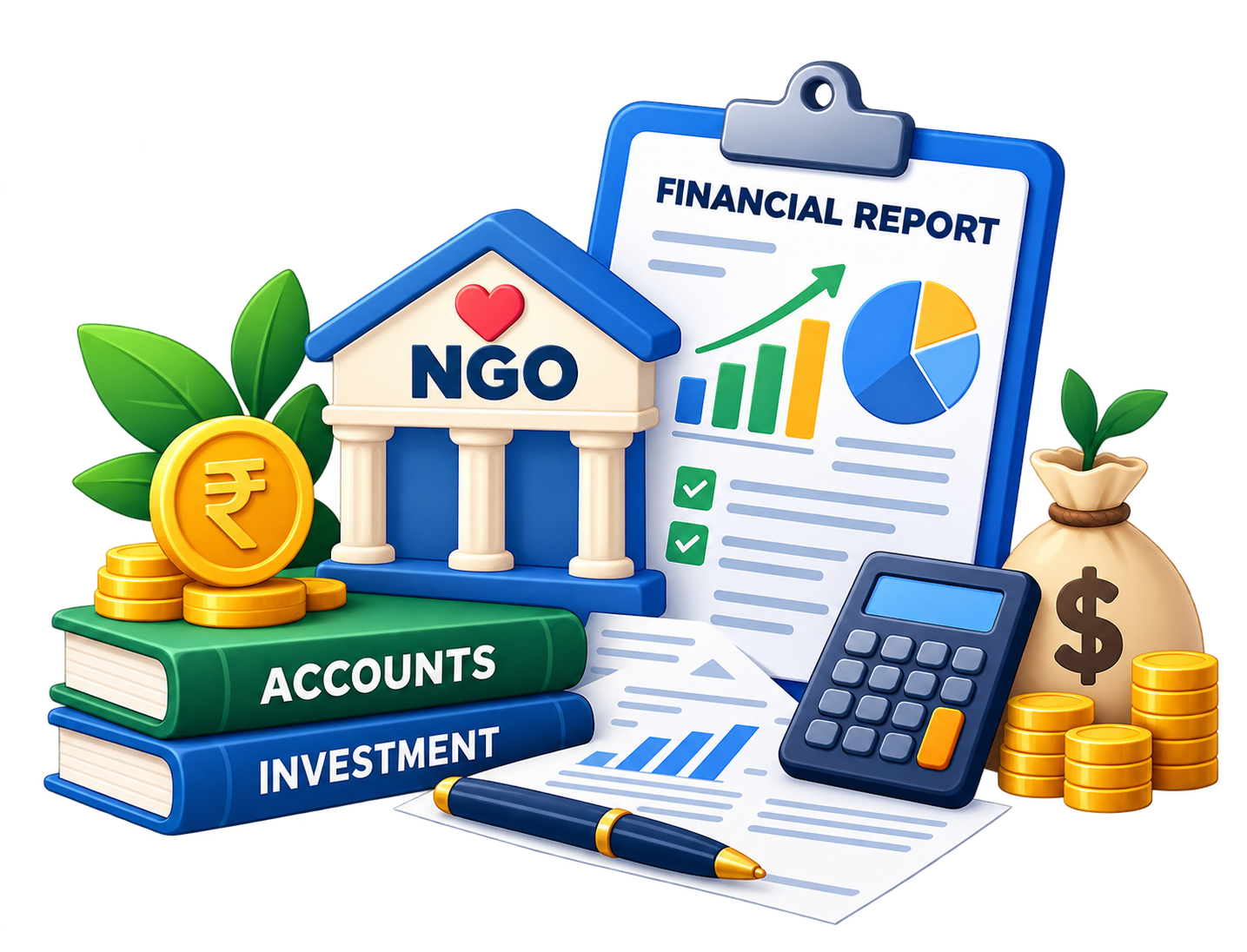 Non-Profit Organisations and Investment Accounts unit icon