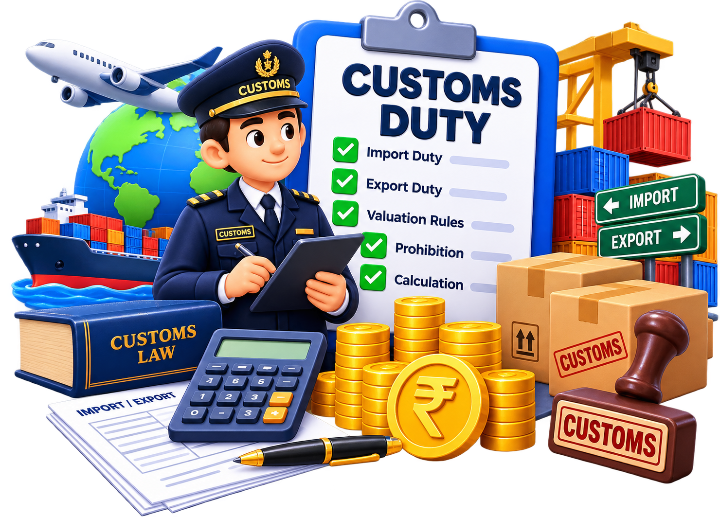 Customs Duty unit icon