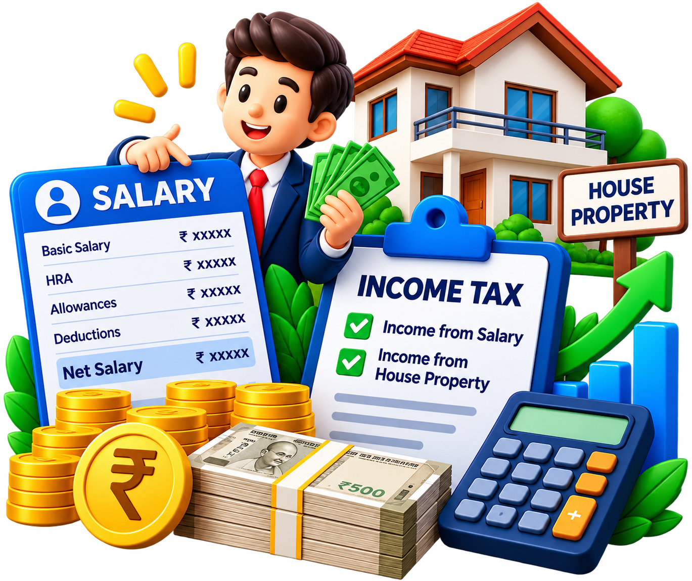Income from Salary and House Property unit icon