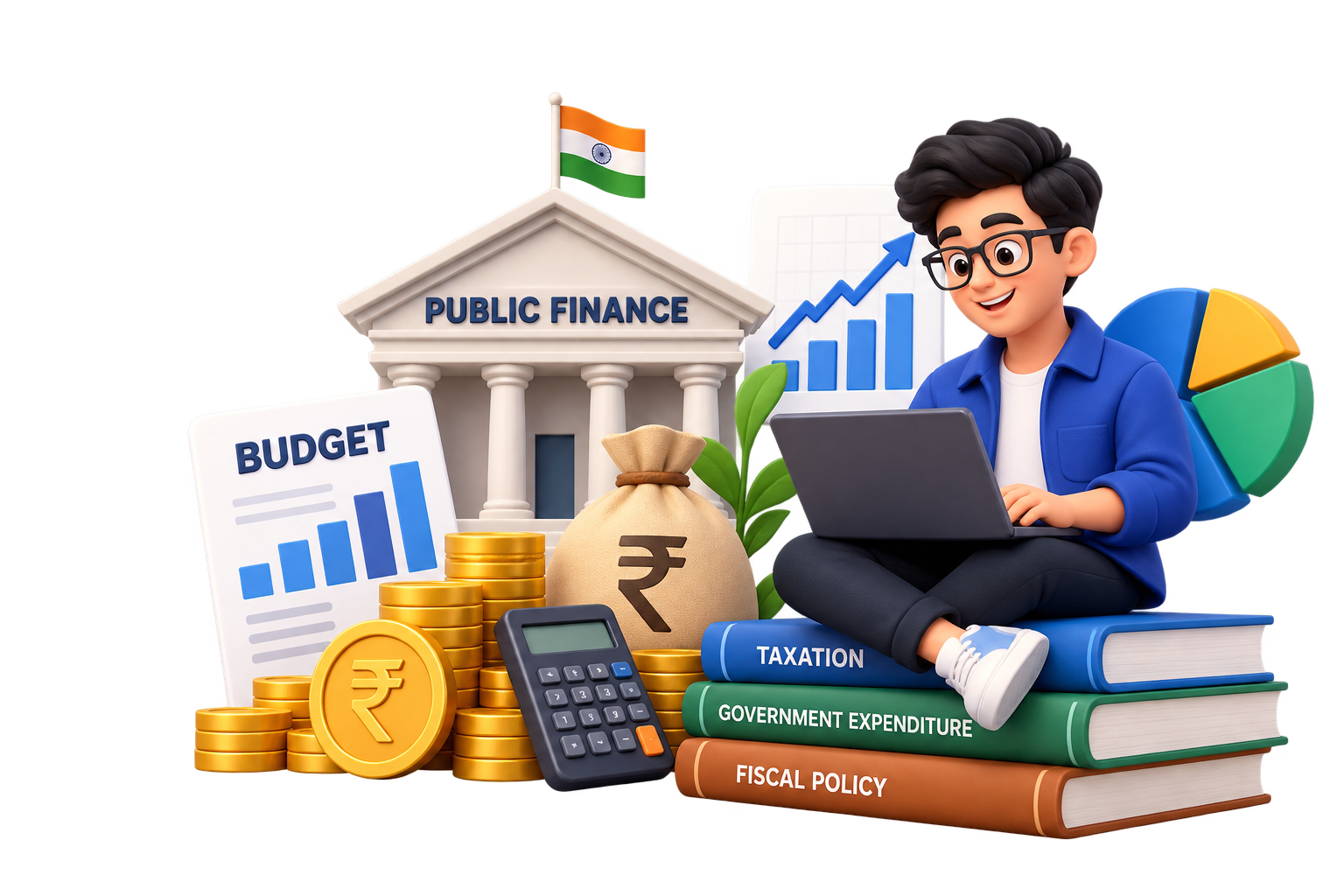 Public Finance illustration for B.Com DAVV notes
